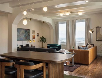 Ocean-View 1BR Condo in Historic Cooper Arms 4