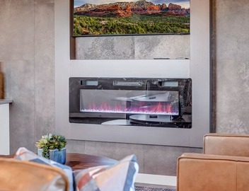 Relax in luxury at Sedona Trailhead Suites A, a cozy 1-bedroom condo with stunning red rock views. 5