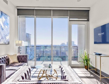 Reluxme | City Center High-Rise King 2BR + Skyline 5