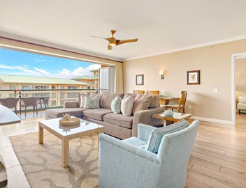 Maui Resort Rentals: Honua Kai Konea 705 - Upgraded 7th Floor Interior 2BR Suite w/Unobstructed Ocean Views! 3