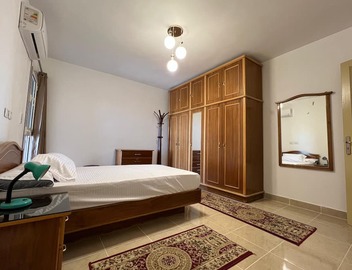 Cozy 4-bedroom apartment newly furnished in beautiful Madinaty with WiFi, AC 3