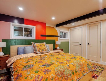 Luxurious DC garden apartment w/King bed, for work and play, steps to Metro 2