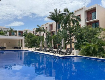 Modern apart in Cancun, well located, amenities. 2 bedrooms and 2 full bathrooms 3