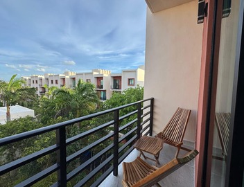Modern apart in Cancun, well located, amenities. 2 bedrooms and 2 full bathrooms 4