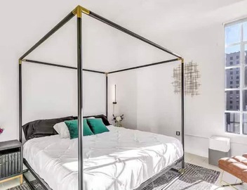 Chic DTLA 1-bedroom sleeps 4 with Rooftop Pool and Free Parking 2