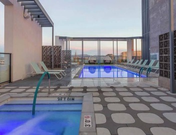 Boulevard Stays Modern Highrise STU Sky Pool, Gym 04 4