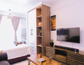 Stylish Studio in Smart Homes Kilimani,Yaya Centre Nairobi,Gym and free parking 3