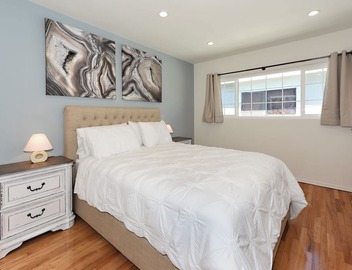 ING5- Charming 2-bedroom 2 bath apartment in nice Los Angeles with WiFi, AC 5