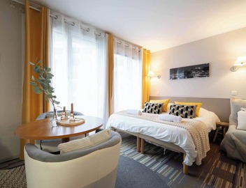 Paris Porte de Versailles Cosy Lodge 1 Appart, parking, wifi 4 pers 2
