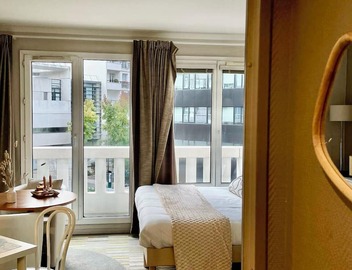 Paris Porte de Versailles Cosy Lodge 1 Appart, parking, wifi 4 pers 2
