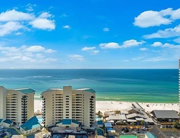 LAKETOWN WHARF 2BR plus bunks with breathtaking view of the GULF! 2