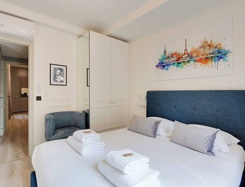 Cosy apartment with balcony - 2BR/6P- La Roquette 2