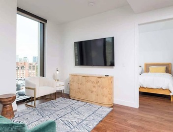 Back-Bay 2BR Condo w Roof top, Gym, Parking 3