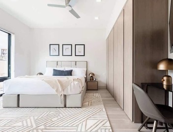 Chic King Suite | Balcony | Downtown View | Tesoro 3