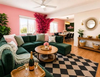 Beach Home with Gym and Cuddle Couch 2