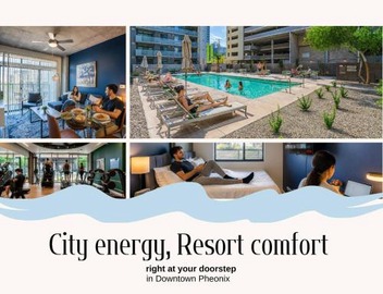 Chic Downtown 2-Bedroom Pool Gym Parking 2