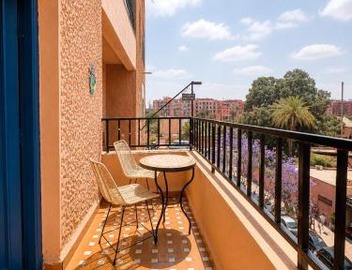 Rihla Hivernage- Spacious Two Bedroom Apartment with Balconies 5