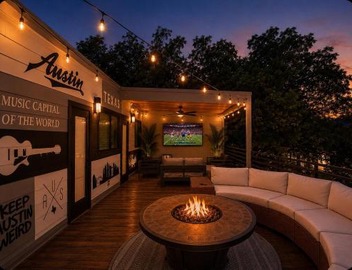 Ultimate ATX Group Stay | Rooftop + Putting Green 4