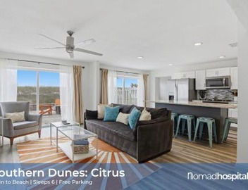 Be A Nomad -1 Min to Jacksonville Beach - 2 Bed 2 Bath - Sleeps 6 Free Parking 5