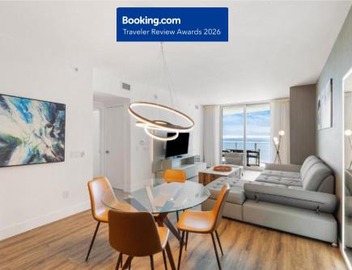 25 min to FIFA! Lyfe Resort Oceanfront Luxury Apartment - Exclusive Stay in Hollywood Beach 2