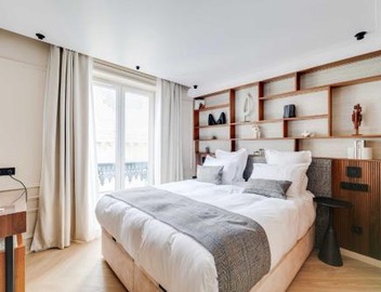 Spacious Apartment a-c 3BR-8P - Grand boulevards 3