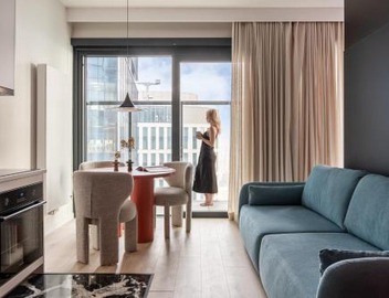 Towarowa Towers Parking & Gym - 23&24 Floor Sky High Apartments by Downtown Apartments 4