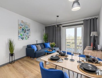 Lumina I 2BR Apart near Centrum Praskie Koneser I Parking I Balcony 5