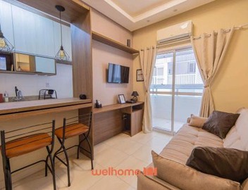 Apartamento na Praia Grande a 500m Praia do Forte 4