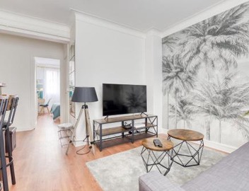 Appart Cosy 4 Personnes - Parking Gratuit - Centre Paris 15 min Metro 4 4