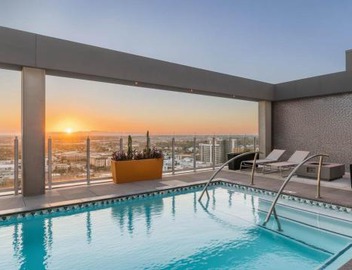 Boulevard Stays Downtown Highrise STU Sky Pool Parking Gym 07 3
