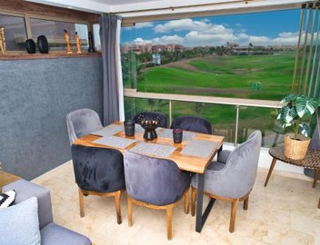 Prestigia, superbe appartement, vue sur golf, piscine et Atlas 4
