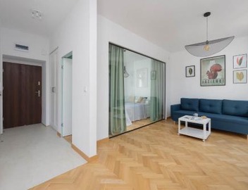 Stylish One Bedroom Apartment in Warsaw with Balcony by Noclegi Renters 3
