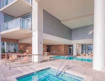 Tranquil 1BR with Parking Gym Pool 2