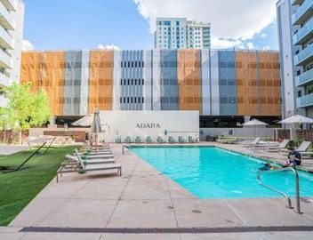 Spacious 2BR Apt with Gym Pool Parking 5