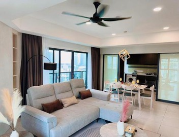 The Atrium at Jalan Ampang by OKBnB - Luxury 3 Bedroom Family Suite with Balcony, 3 mins to KLCC 4