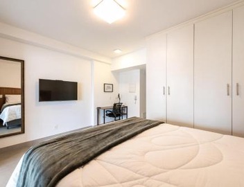 BHaus Vila Olimpia VN Casa do Ator | Grand Apartment com Ampla Varanda | 12o andar | Vaga de Garagem | Academia | Lavanderia pay per use | Minimercado | Recepção 24h | Coworking | Piscina | cs7 5