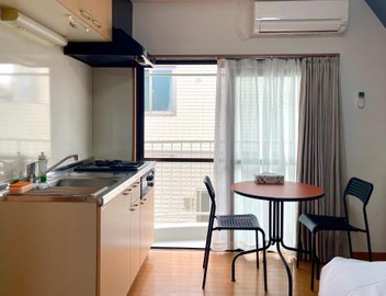 新宿一站5分钟-304-餐馆购物街-安静品质公寓-直达皇居秋叶原 5