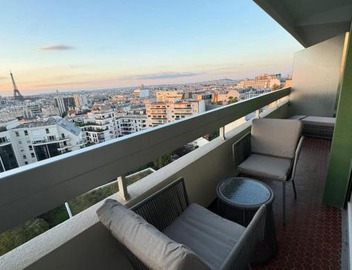 Montparnasse - Vue Tour Eiffel - Balcon 5