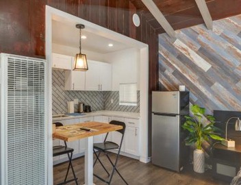 Private Deck & Views: Frazier Mountain Cabin 4