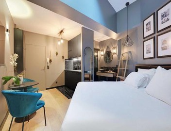 Charming studio -2P- Auteuil 3