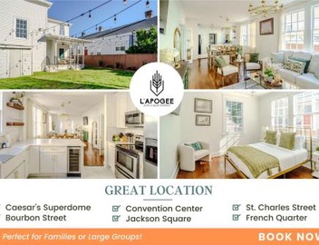 Serene 4 Bedroom Home near French Quarter with Wi-Fi and Parking 4