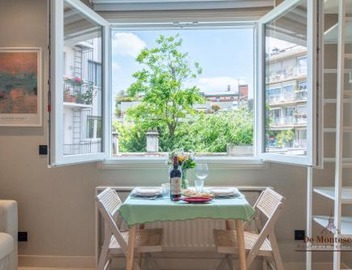 Montparnasse Central Studio with AC 11 to 14m2 in a prime location 4