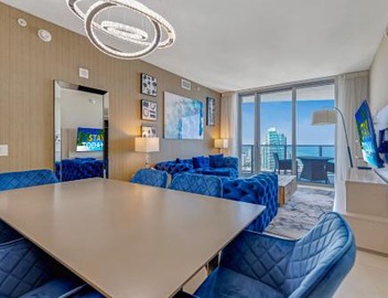 25 min to FIFA! The Ultimate Resort - BEACHFRONT 2 BEDROOM APARTMENT WITH DIRECT OCEAN VIEW, ROOFTOP POOL, HOT TUB AND GYM 3