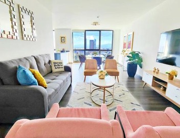 Velasco MaiaHome-POLANCO Depa con alberca/gym/spa/jacuzzi + 3BR 3