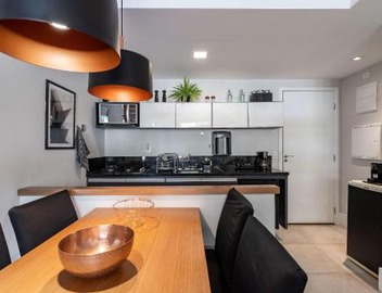 Apartment with one bedroom and living room in the heart of Itaipava 4