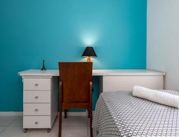 3 QUARTOS a 300 RioCentro - Condominio com PISCINA, ESTACIONAMENTO e Portaria 24h - Wi-Fi ilimitado e Cozinha Completa - Apartamento indicado para Grupos, Hóspedes a Trabalho e Crianças 2