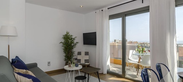Sitges Spaces Sea View Oasis- 1 Bedroom/1 Bath/Terraces/Sea Views- Sleeps 4