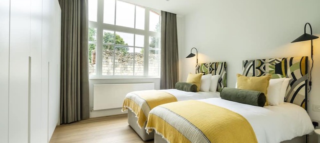 A premium stay that sleeps 4 guests in 2 bedrooms