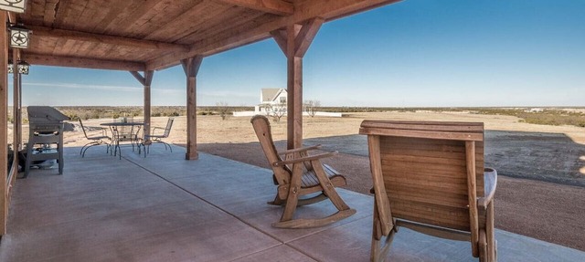 Rustlers Draw cabin in the pasture