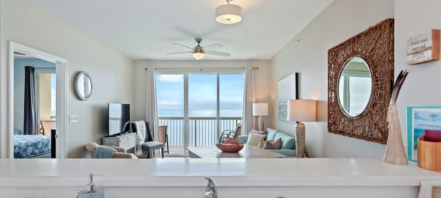 1 BR King, Bonus Sleeping Room Queen, 2 BA with private balcony, BEACH SERVICE